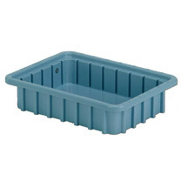 Lewisbins Polyethylene, Divider Box, Blue, 10 3/4 in L, 2 1/2 in H DC1025 Blue