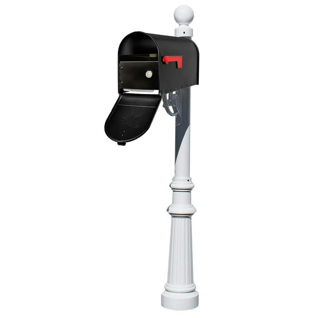 Lewiston E1 Economy Mailbox Locking Insert System with Ornate Base