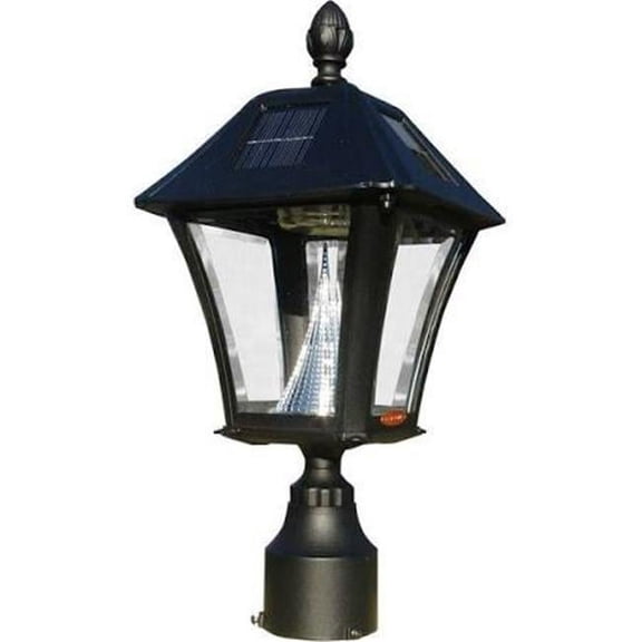 Lewiston  Solar Lamp, Black