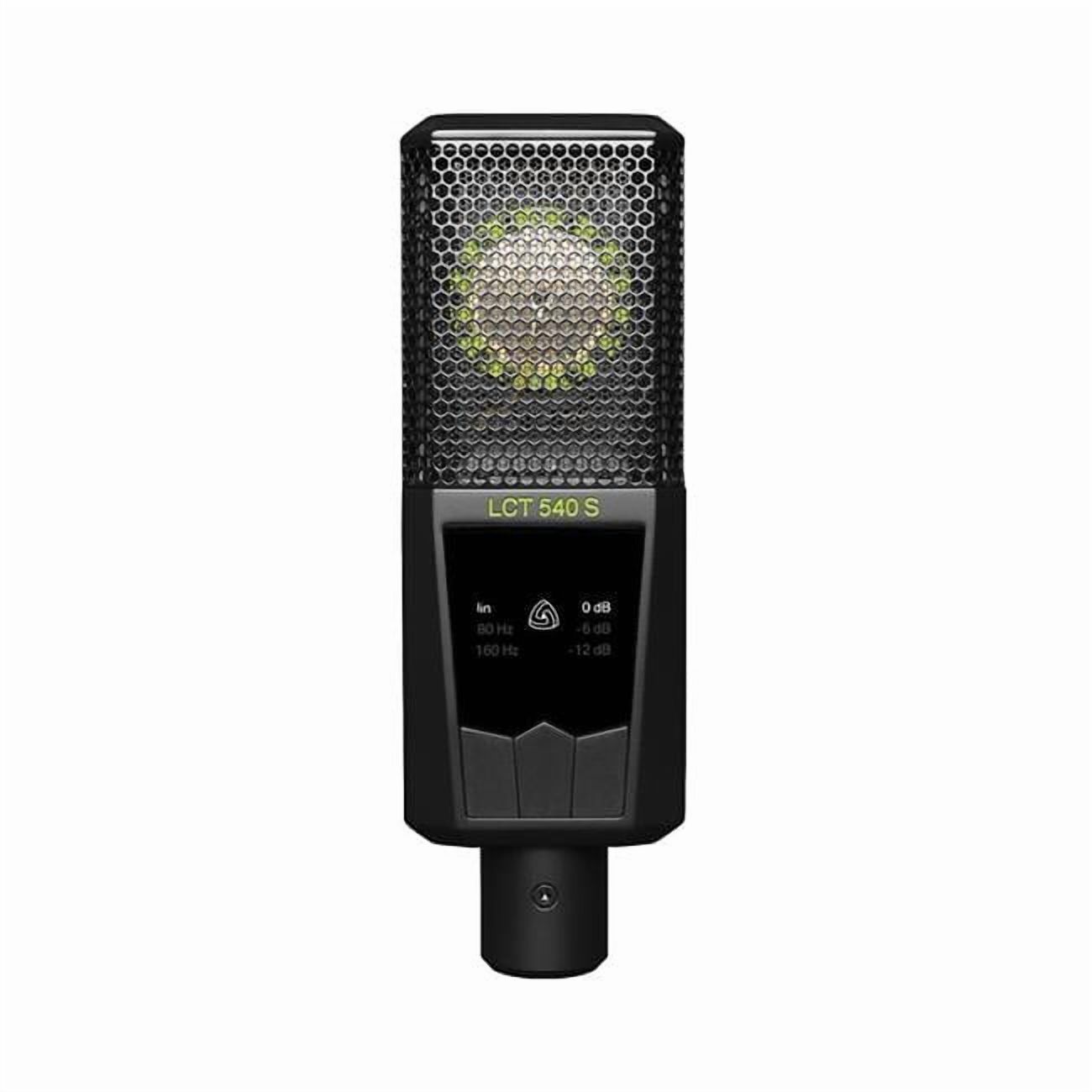 Lewitt Audio 1117971 True Condenser Studio Low-Cut Pad Shock Mount Microphone