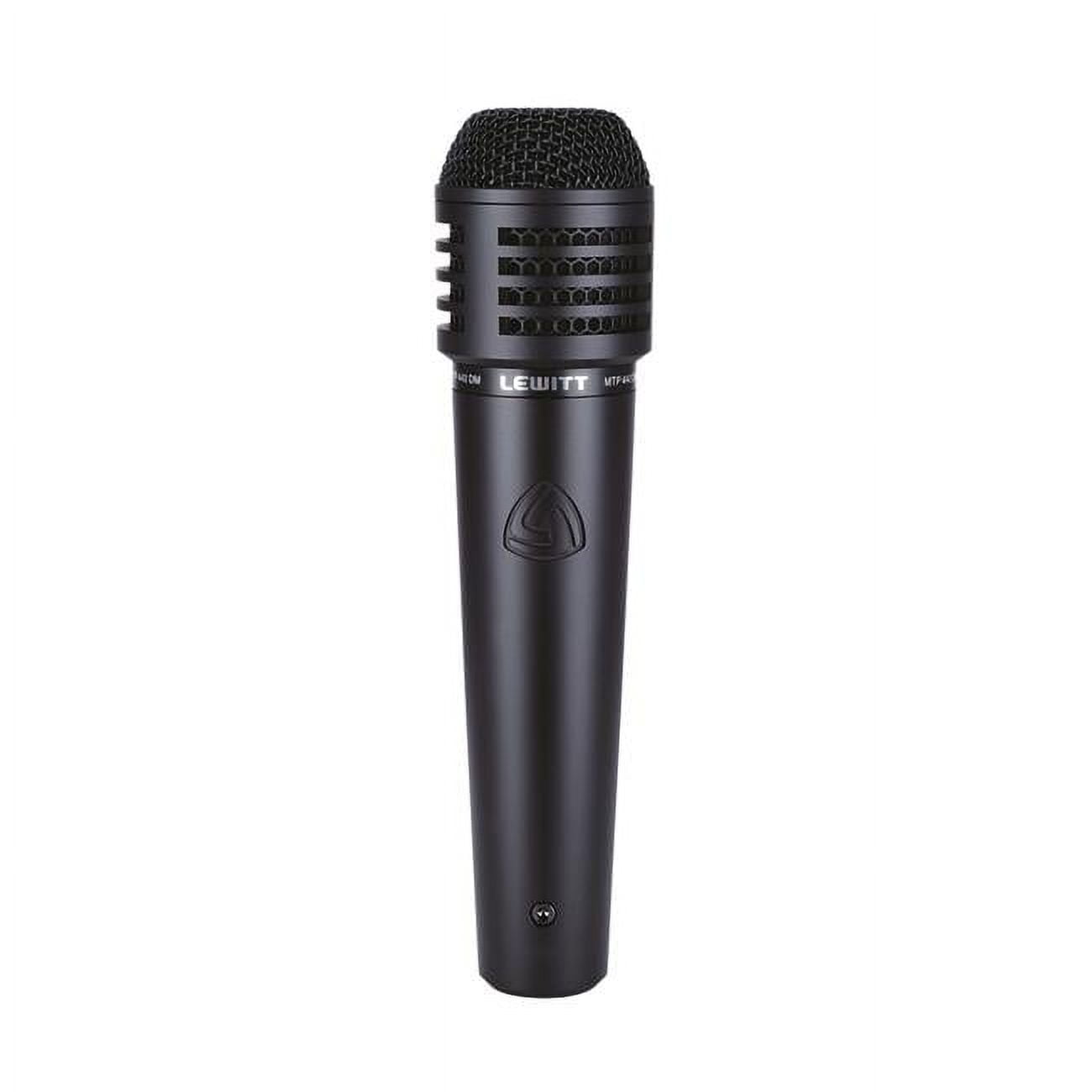 Lewitt Audio  MTP 440 DM Dynamic Instrument Microphone, Cardioid Pattern & Clip