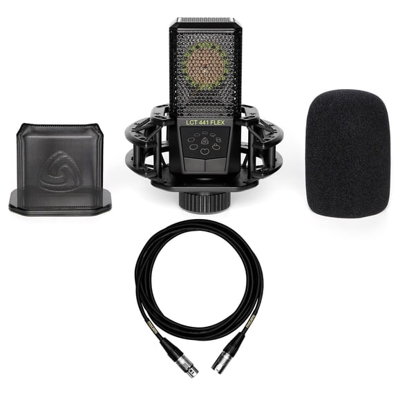 Lewitt LCT-441 Flex Microphone Bundle with Premium 15-foot XLR Mogami Cable