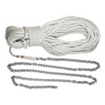 thumbnail image 1 of Lewmar 15' 1/4" G4 Chain & 200' 1/2" 8 Plait Line, 1 of 1