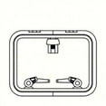 thumbnail image 1 of Lewmar 39930030 Low Profile Size 30 Rectangular Self Supporting Hatch, 1 of 4