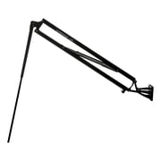 Lewmar Shallow Water Anchor for use in up to 7 of Water, 12V Electrically Powered, Remote Controlled Deployment, Four Bar Articulating Arm, for Powerboats up to 26, Black - 22108805