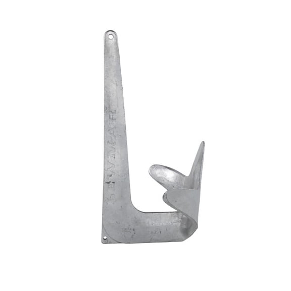 Lewmar LEW-57901 Galvanized Steel Claw Anchor, 2.2 lbs
