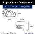 thumbnail image 1 of Lewmar Pro-Sport 550G Horizontal Windlass Kit - 12V, 1 of 2