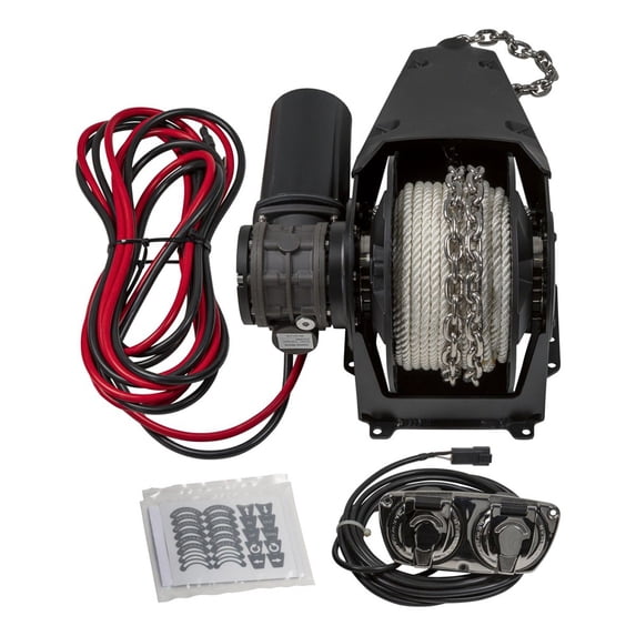Lewmar Venta Pontoon Anchor Winch 69001139 with 850w motor and 220 lb maximum pull