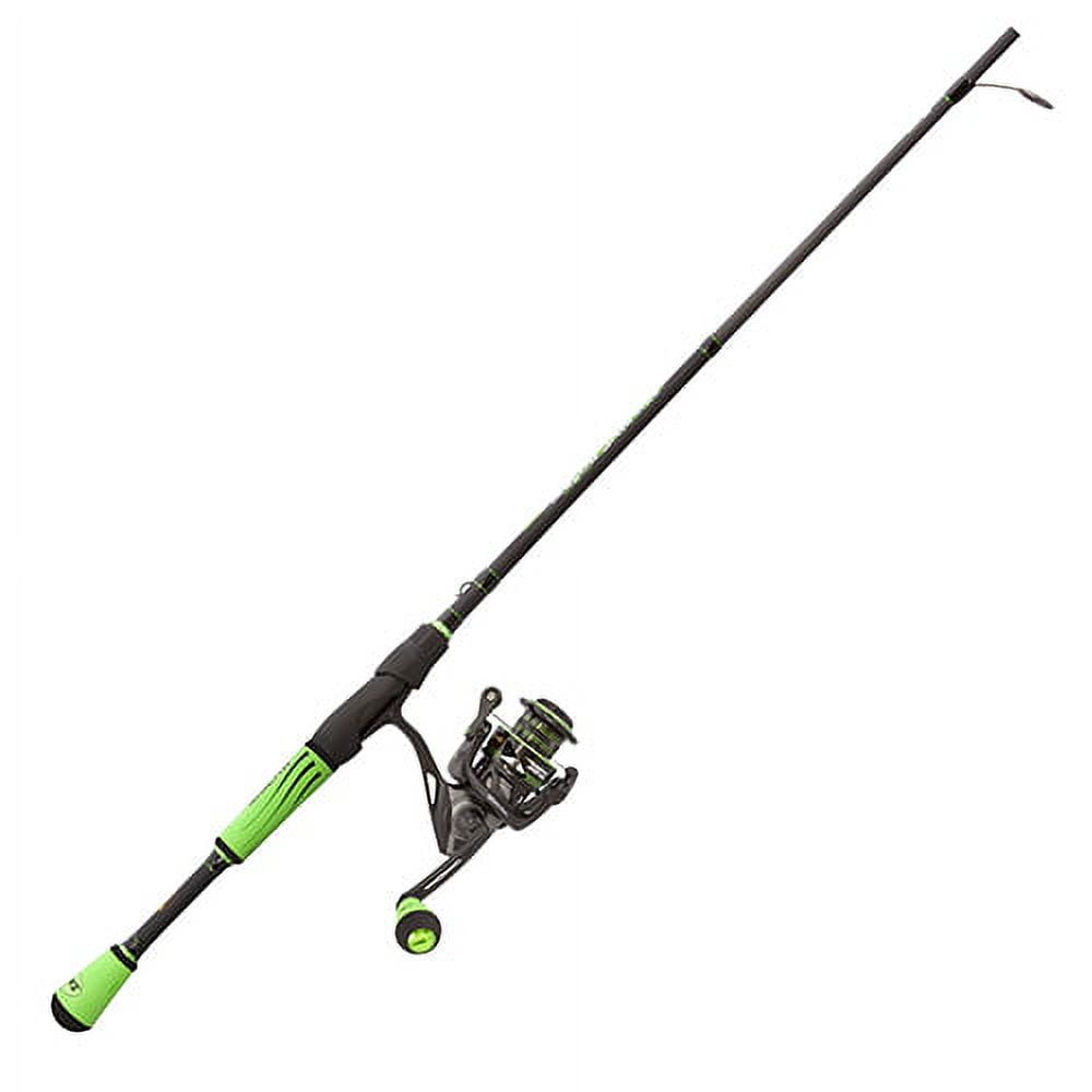 Lews Fishing Mach II Spinning Combo 6.21 Gear Ratio, 10 Bearings, 7