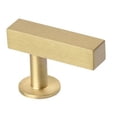 thumbnail image 1 of Lews Hardware 34-134Sb Square Bar 1-3/4" Bar Cabinet Knob - Brass, 1 of 1