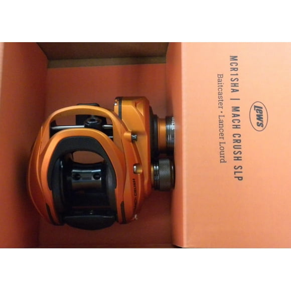 Lews MCR1SHA Mach Crush Low Profile 7.5-1 Reel