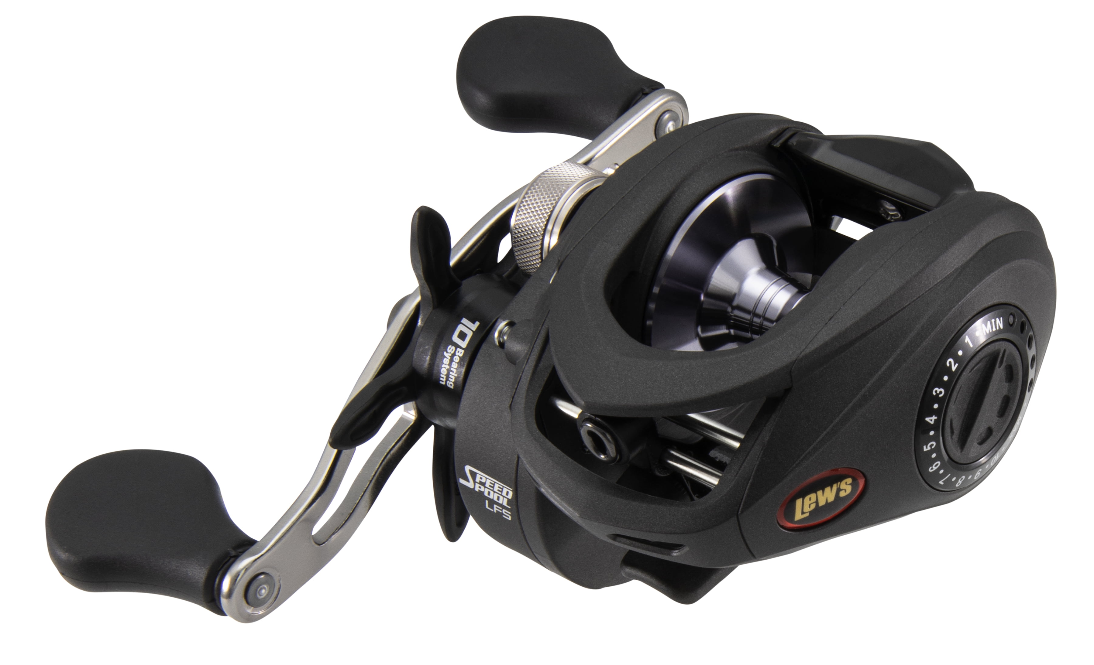 Lews 1128817 6.2-2 Ratio Mach 2 Speed Spin Reel 