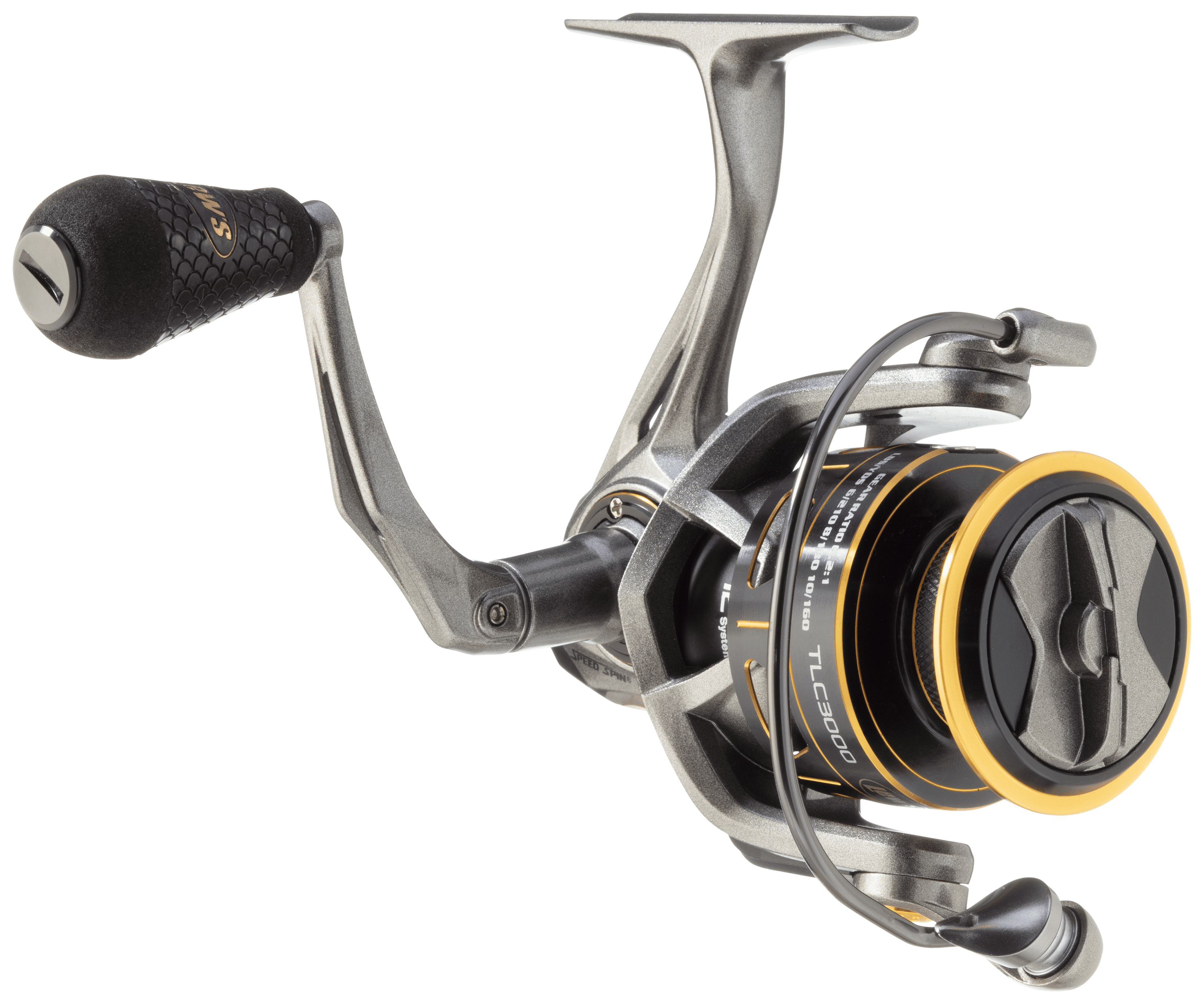 Lews TLC3000 Custom Pro Speed 180yd/8lb Lightweight Spinning Fishing Reel