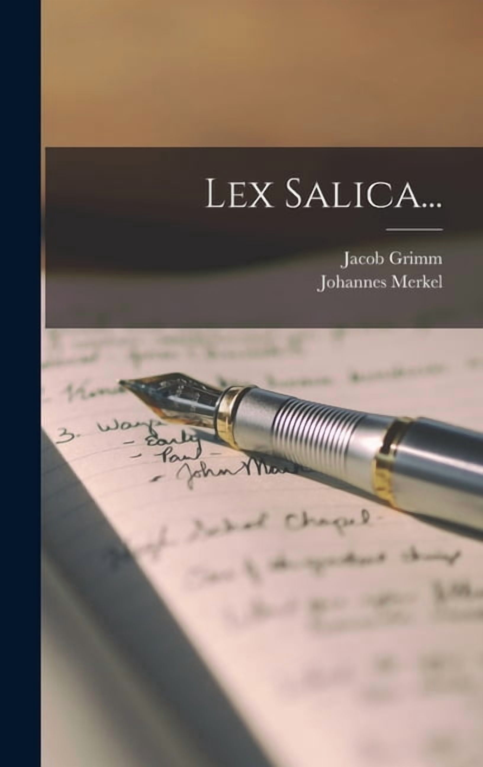 Lex Salica... (Hardcover)