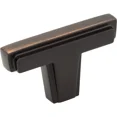 thumbnail image 1 of Lexa 2" Length Bar Knob, Brushed Oil Rubbed Bronze, 1 of 1