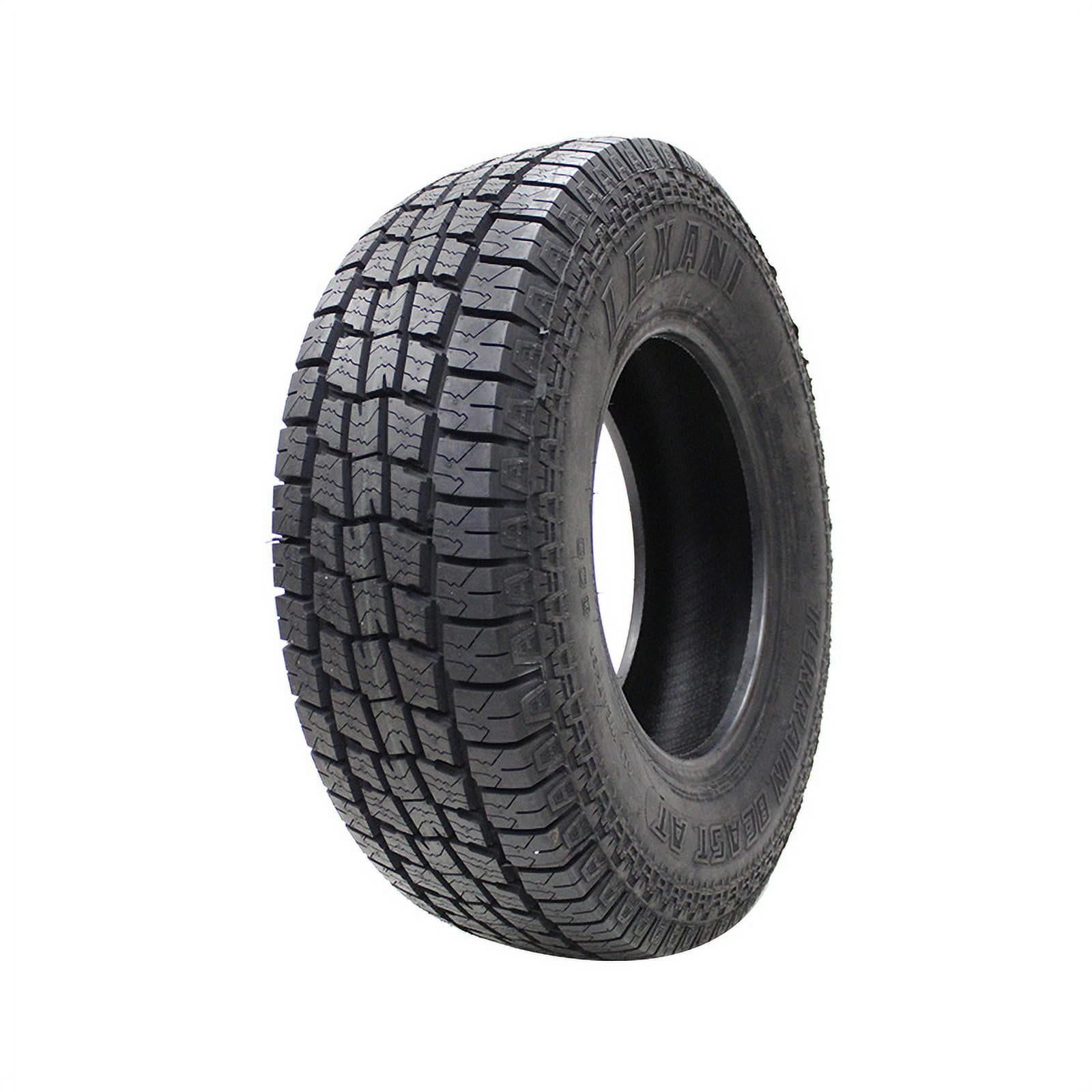 Lexani Terrain Beast AT All Terrain LT275/65R18 123/120S E Light Truck Tire Fits: 2019-23 Chevrolet Silverado 1500 LT Trail Boss, 2004-08 Ford F-150 FX4