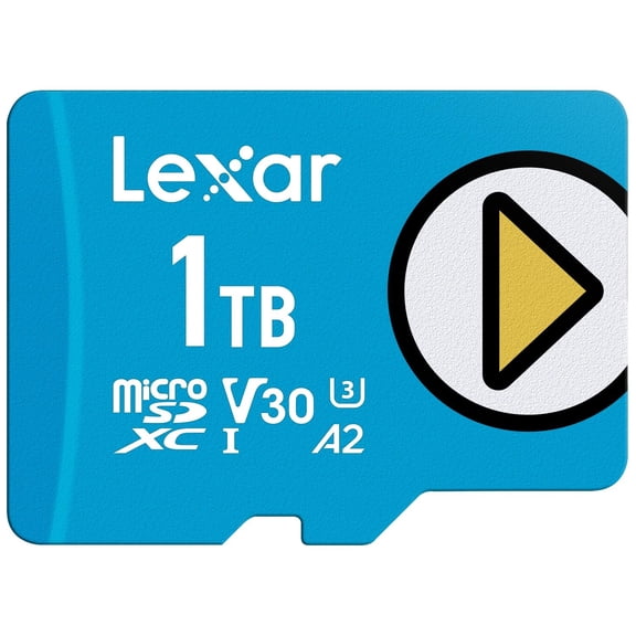 Lexar 1TB Play Blue Micro SD Card, 160MB/s Read, 4K, V30, UHS-I, A2 UHS-I Card