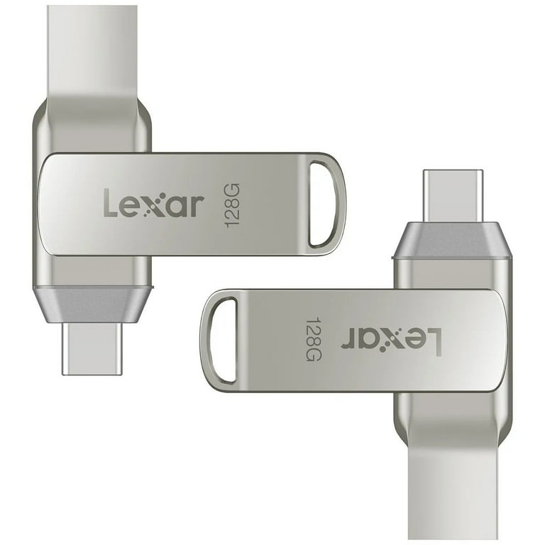Lexar Dual Drive USB-C & USB-A 128GB (2 Pack) - Walmart.com