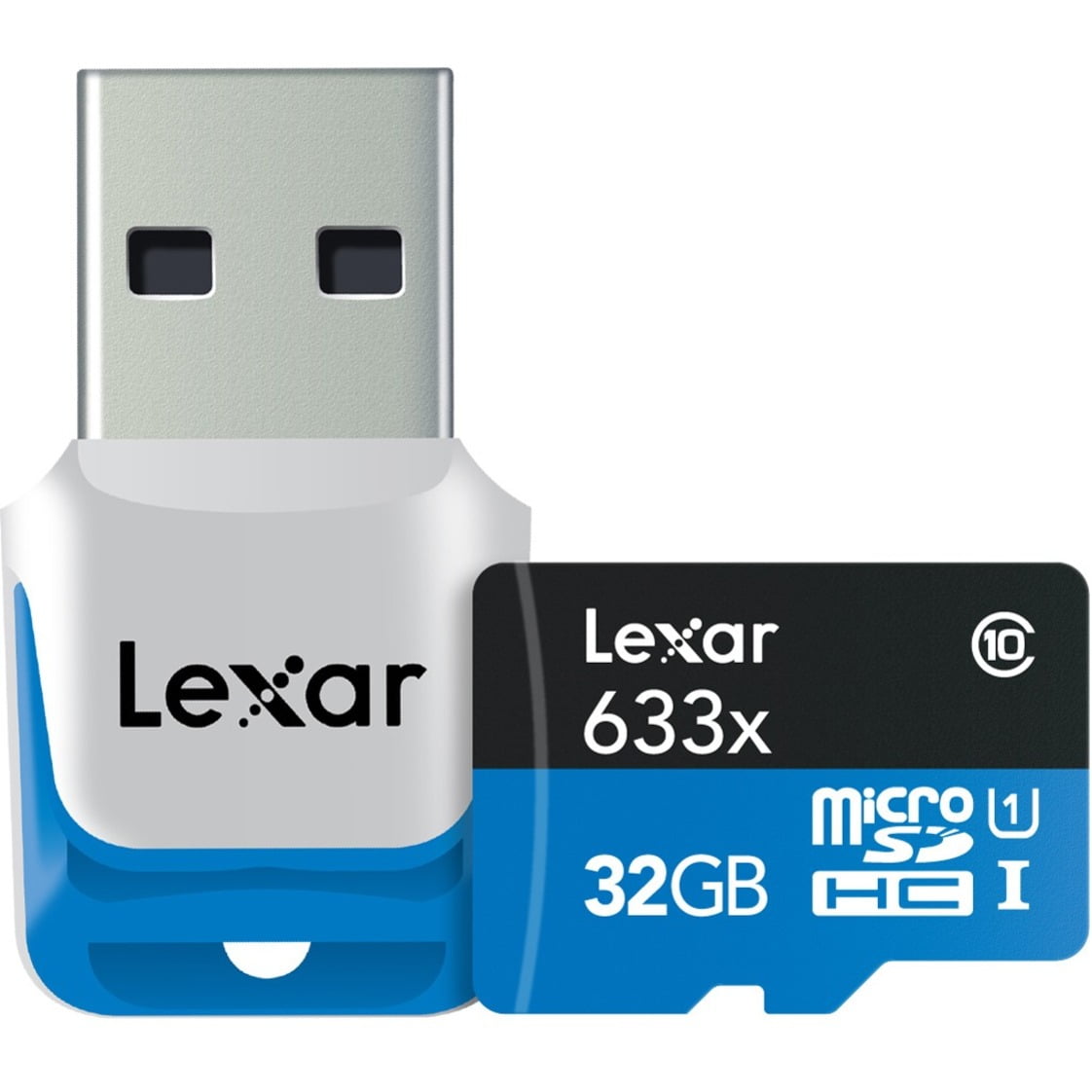 Lexar Carte Micro SD 32 Go, carte mémoire flash microSDHC UHS-I avec  adaptateur - Jusqu'à 100 Mo/s, U1, Class10, V10, A1, High 