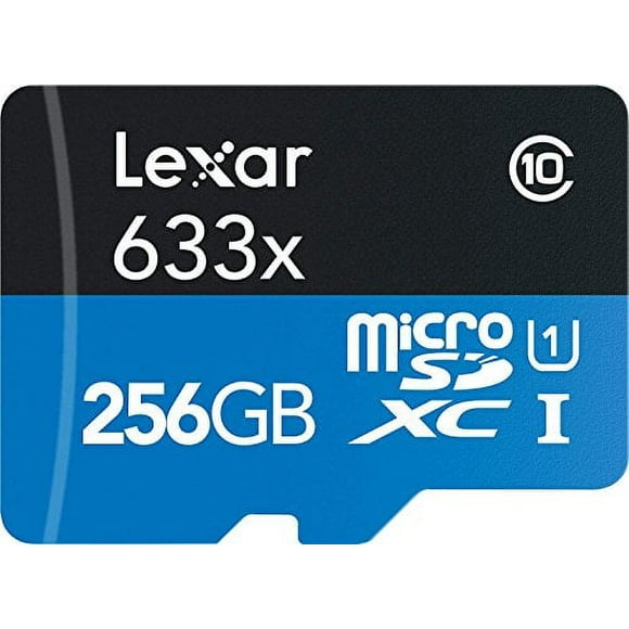 Lexar High-Performance 633X 256GB MicroSDXC UHS-I Card