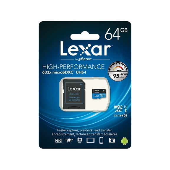 Lexar High-Performance 633x LSDMI64GBBNL633 64GB
