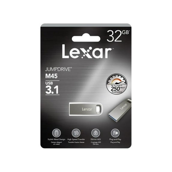 Lexar 32GB JumpDrive M45 USB 3.1 Flash Drive