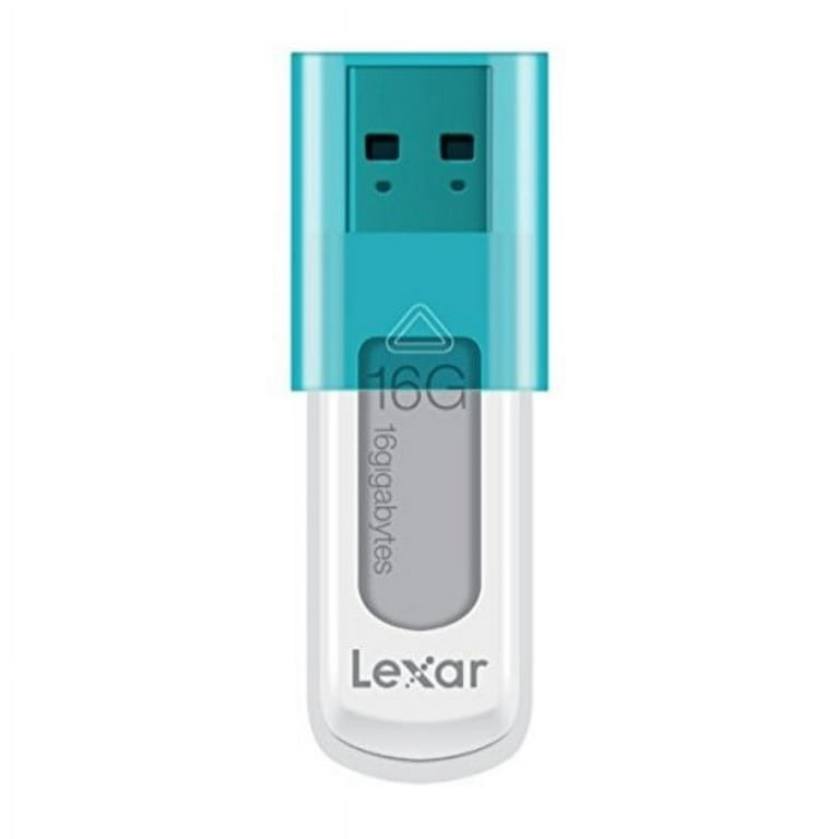 Lexar JumpDrive S50 USB Flash Drive, 16GB Portable Storage, Blue