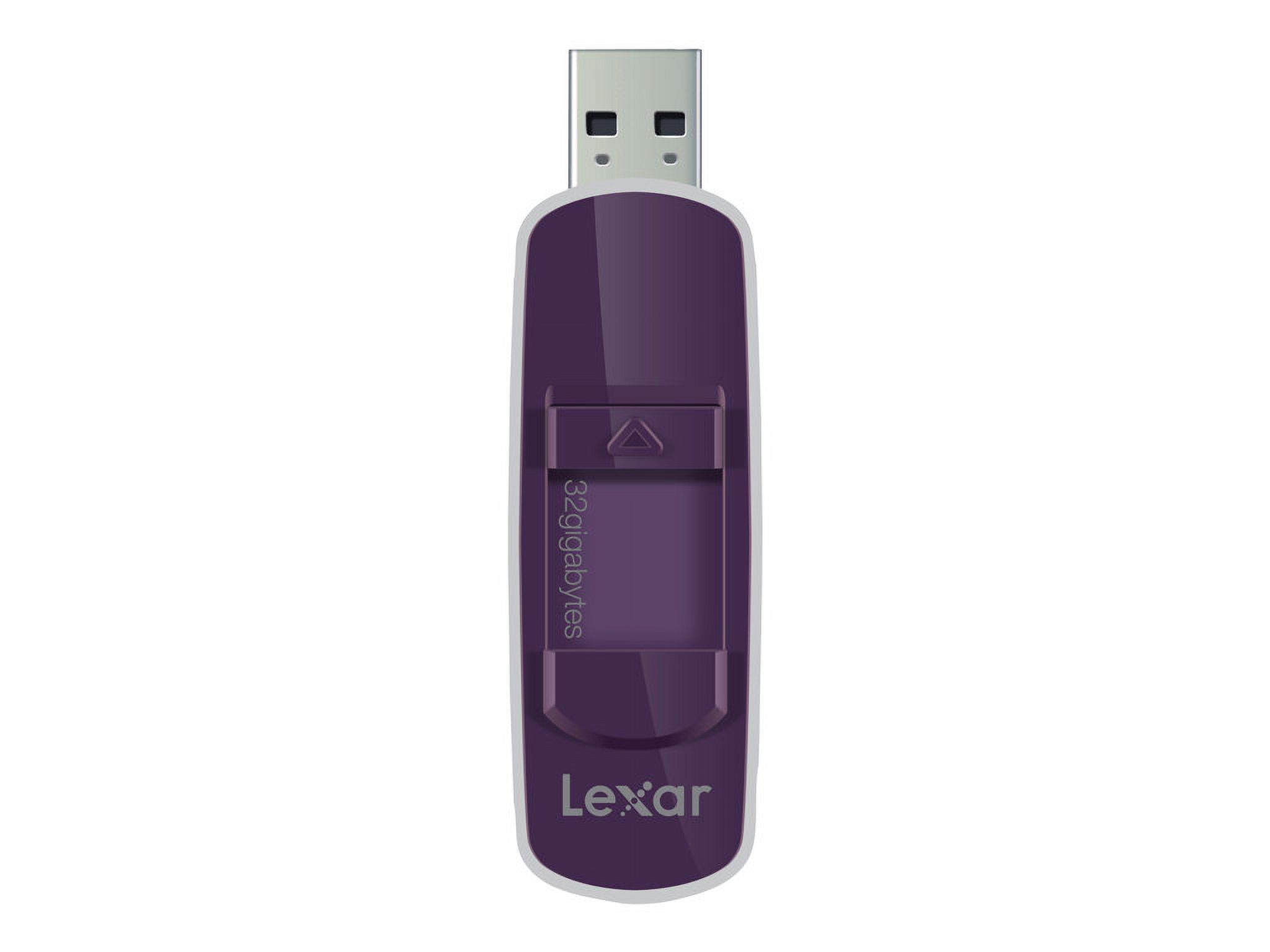 Lexar JumpDrive S70 - USB flash drive - 32 GB - USB 2.0 - dark blue - image 1 of 8