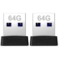 thumbnail image 1 of Lexar LJDS47-64GABBKNA JumpDrive S47 USB 3.1 Flash Drive 64GB 2 Pack, 1 of 11