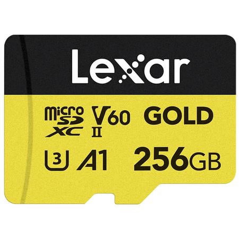 Lexar Professional 256 GB UHS-II (U3) V60 microSDXC - Walmart.com
