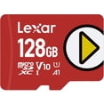 thumbnail image 1 of Lexar PLAY 128GB microSDXC UHS-I Memory Card, Up to 150MB/s Read, 1 of 3