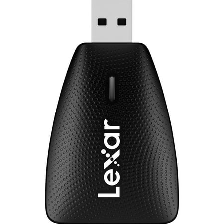 Lexar - LRW450UBNA USB Card Reader, Mac and PC - Black