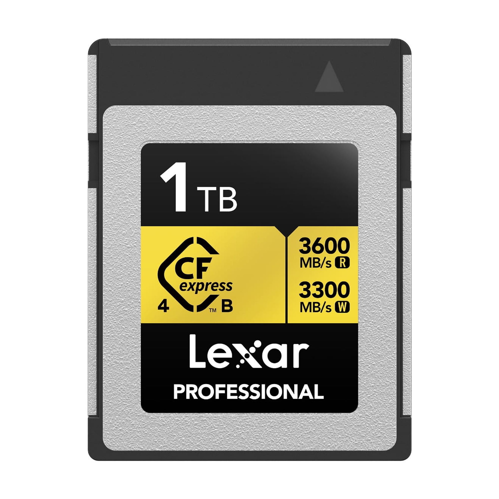 Lexar 1TB Professional GOLD CFexpress 4.0 Type B Memory Card - Up to 3600MB/s Read, 3300MB/s Write