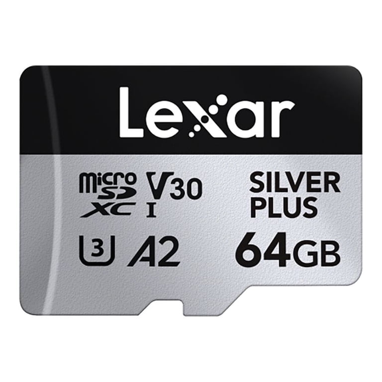 Lexar Professional SILVER PLUS microSDXC 64GB - Walmart.com