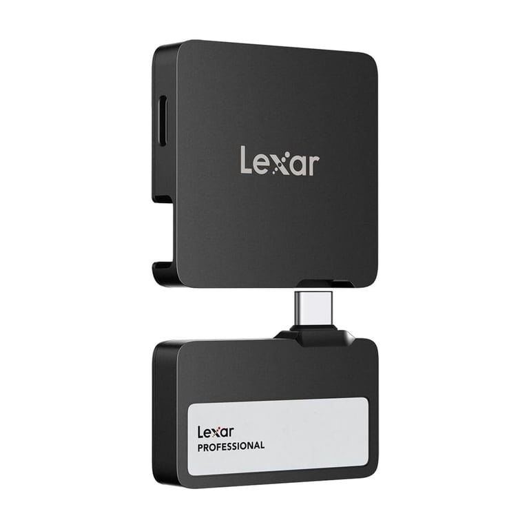 Lexar 1TB Professional Go USB 3.2 Gen 2 Portable SSD with 4-Port