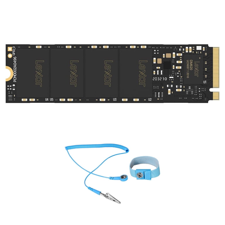 Lexar NM620 1TB PCIe Gen3 NVMe M.2 Internal SSD, Bundle with Green