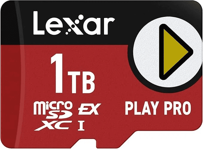 Lexar Play PRO 1T microSD Express Card, UHS-I, C10, U3, V30, Full HD, 4K, Memory Card, ASUS ROG Ally, Steam Deck, Gaming