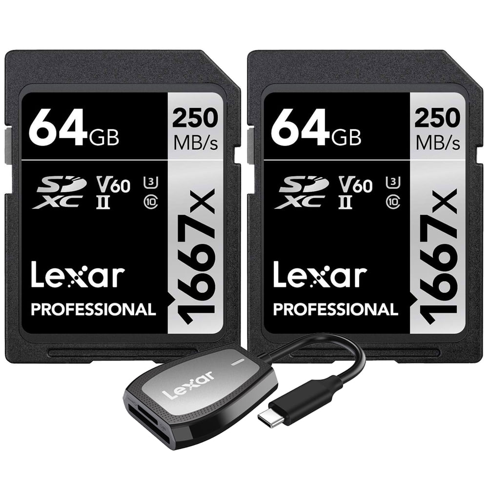Lexar XQD 2.0カード 128GB Pro 2933x リーダーセット Lexar XQD 2.0カード 128GB Pro 2933x リーダーセット 【公式通販】