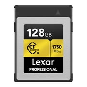 Lexar Professional CFexpress Type-B GOLD Series Memory Card (128 GB), LCXEXPR128G-RNENG