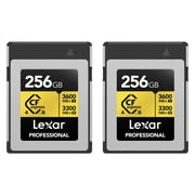 Lexar Gold Series Professional CFexpress 4.0 Type-B - 256GB, 2-Pack Card