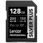 Lexar Professional SILVER PLUS SDXC UHS-I Card 128 GB, LSDSIPL128G-BNNNU