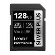 Lexar Professional SILVER PLUS SDXC UHS-I Card 128 GB, 0