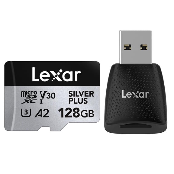 Lexar Professional SILVER PLUS microSDXC 128GB