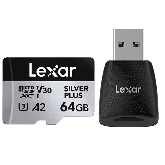 Lexar Professional SILVER PLUS microSDXC 64GB