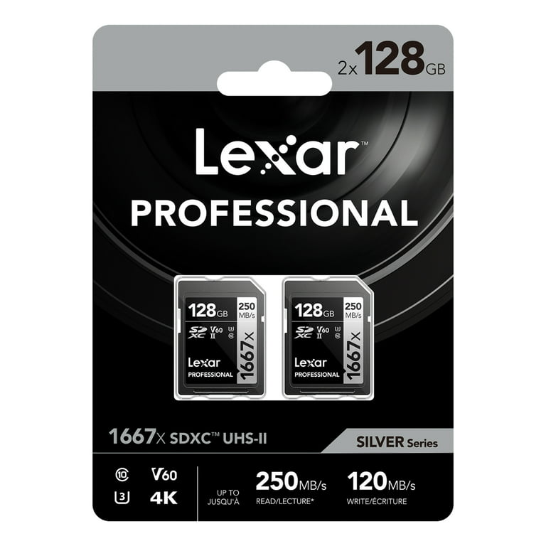 Purchase SDXC UHS-II, V60, 250R Memory Cards