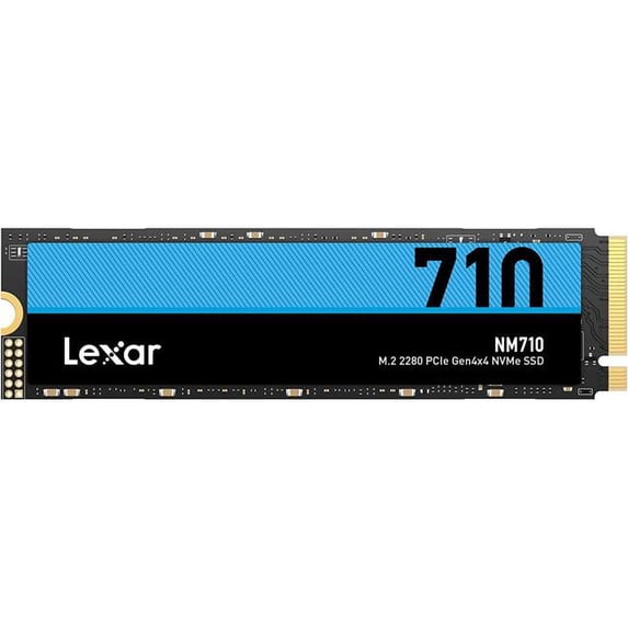 Lexar Media 275277 Lexar Ssd Lnm710x001t-rnnnu 1tb Nm710 M.2 2280 Pcle Gen4x4 Nvme Ssd Retail