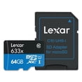 thumbnail image 1 of Lexar microSDXC Memory Card, UHS-I U1 Class 10, 64 GB, Each, 1 of 2