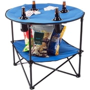 Lexi Home Camping Table, Blue
