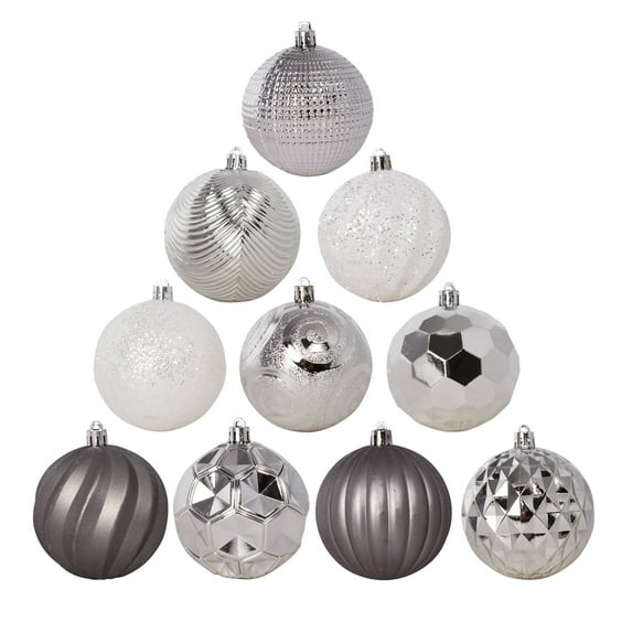 Lexi Home Christmas Ornaments 27 pc 80MM Balls