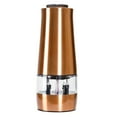 thumbnail image 1 of Lexi Home Copper 2 in 1 Electric Salt & Pepper Grinder - Stainless Steel Salt & Pepper Grinder, 1 of 6